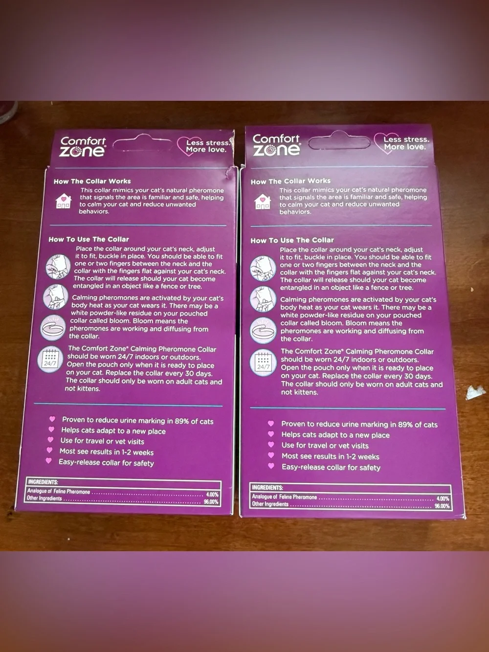 Comfort Zone nib packs